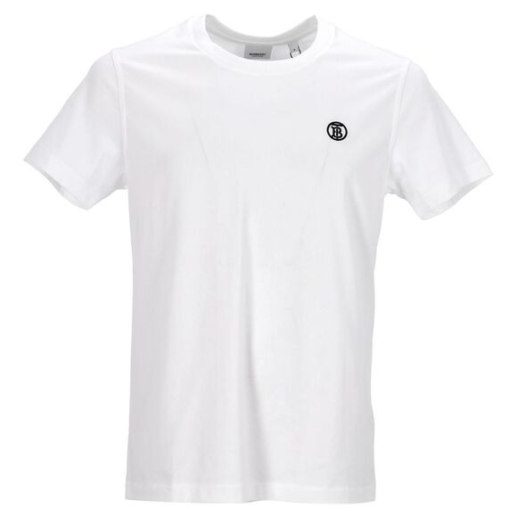 Burberry White Monogram T-Shirt